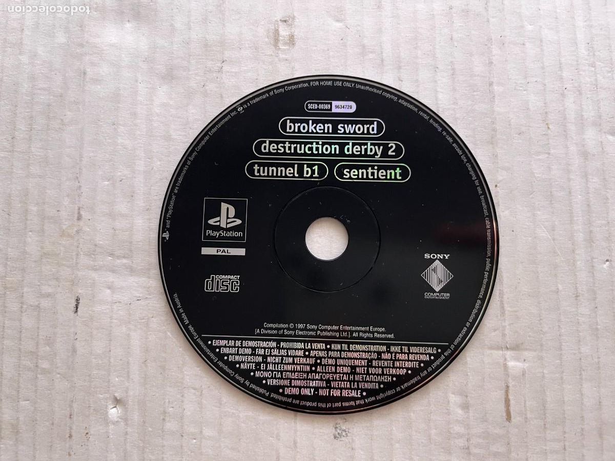 Videojuegos y Consolas: BROKEN SWORD DESTRUCTION DERBY 2 SENTIENT .. . PSX PS1 PSONE PLAYSTATION 1 PLAY STATION ONE KREATEN