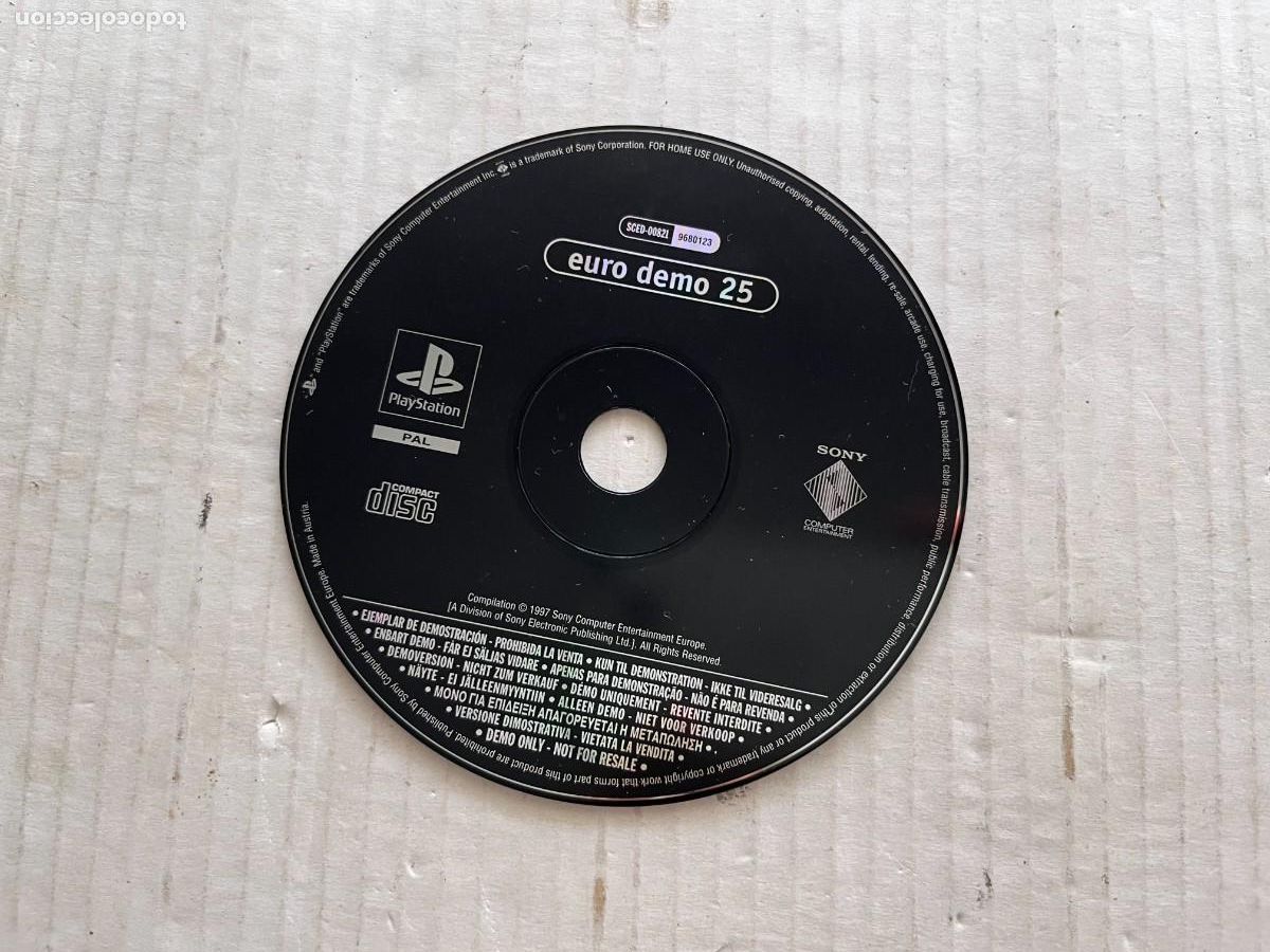 Videojuegos y Consolas: EURO DEMO 25 - PSX PS1 PSONE PLAYSTATION 1 PLAY STATION ONE KREATEN