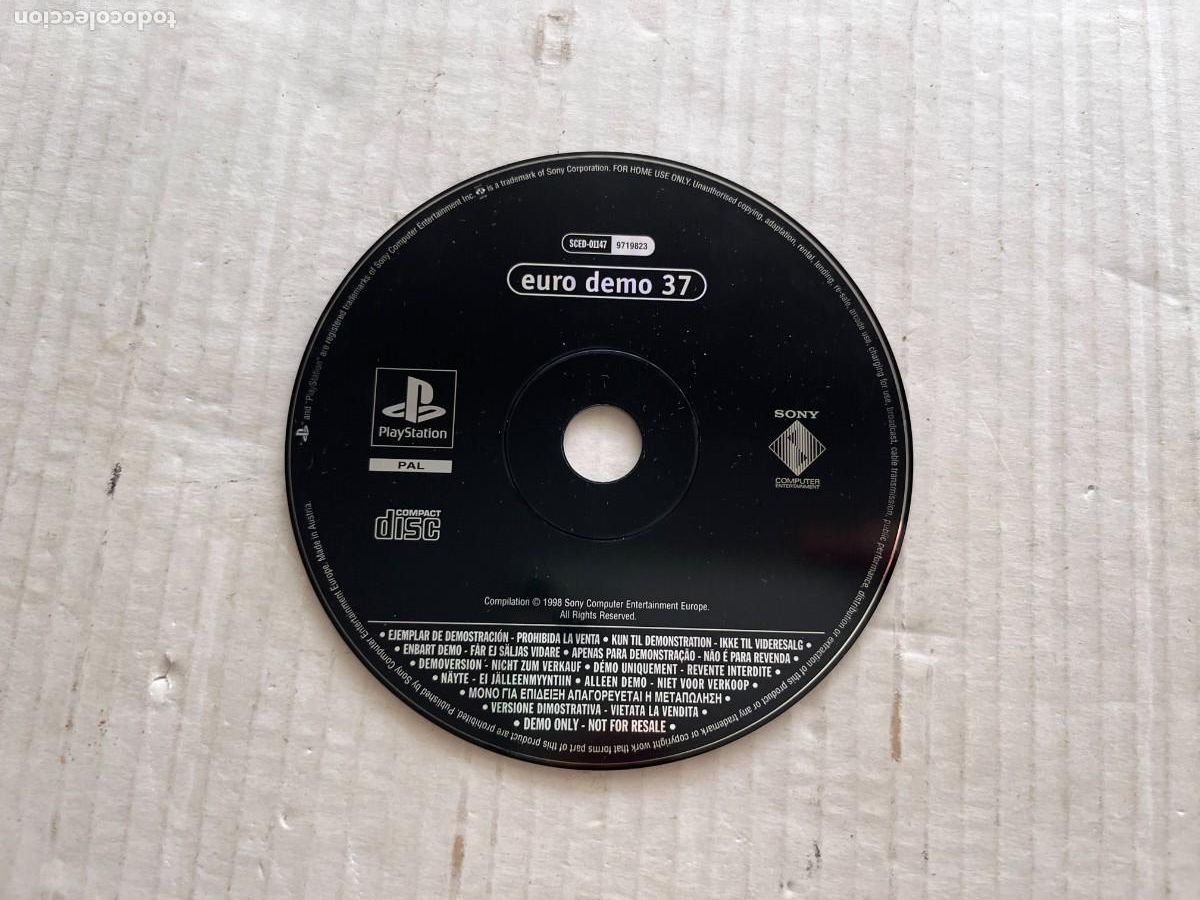Videojuegos y Consolas: EURO DEMO 37 - PSX PS1 PSONE PLAYSTATION 1 PLAY STATION ONE KREATEN