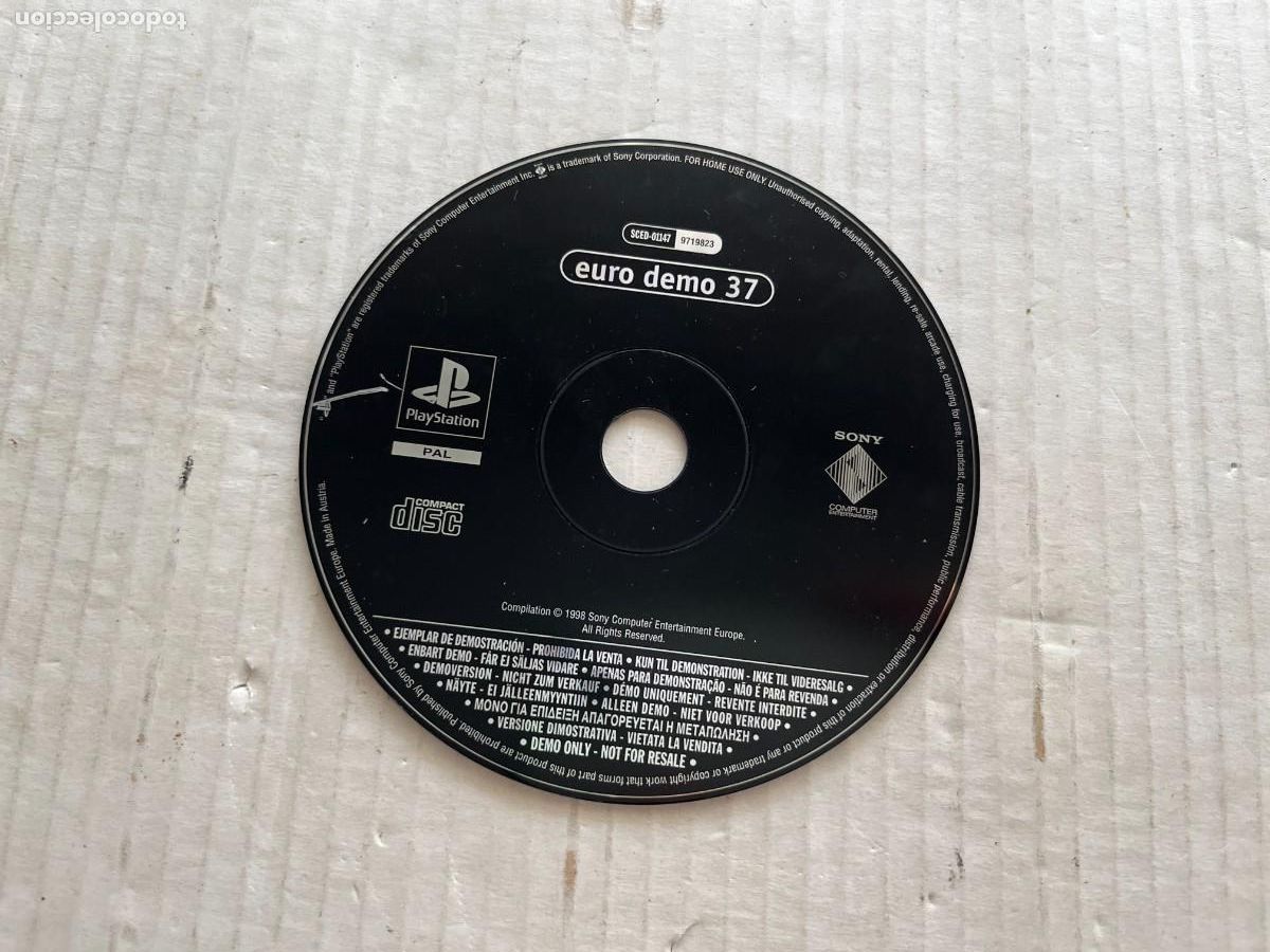 Videojuegos y Consolas: EURO DEMO 37 - PSX PS1 PSONE PLAYSTATION 1 PLAY STATION ONE KREATEN