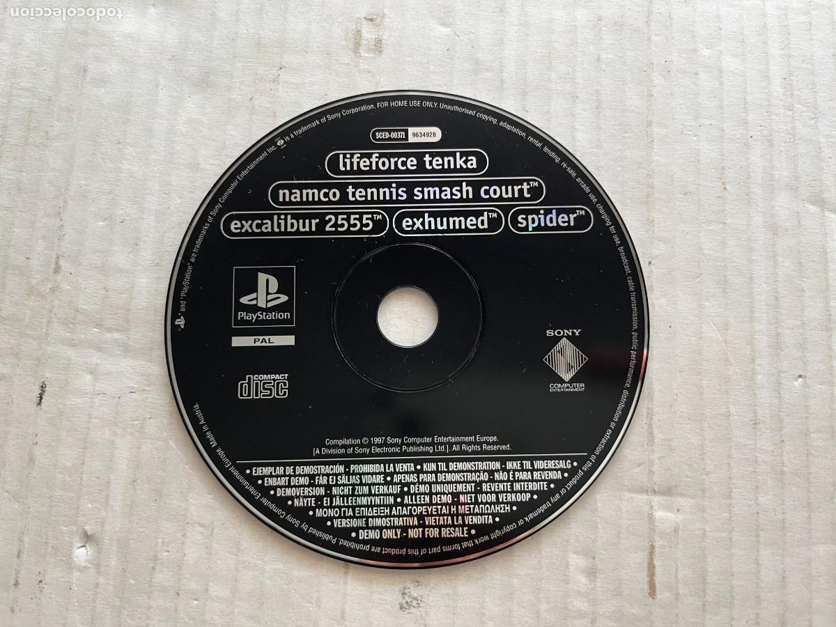 Videojuegos y Consolas: LIFEFORCE TENKA EXHUMED EXCALIBUR 2555 DEMOS - PSX PS1 PSONE PLAYSTATION 1 PLAY STATION ONE KREATEN
