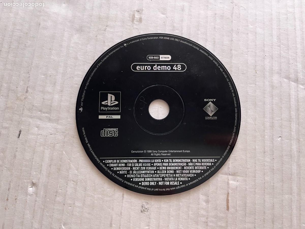 Videojuegos y Consolas: EURODEMO 48 - PSX PS1 PSONE PLAYSTATION 1 PLAY STATION ONE KREATEN