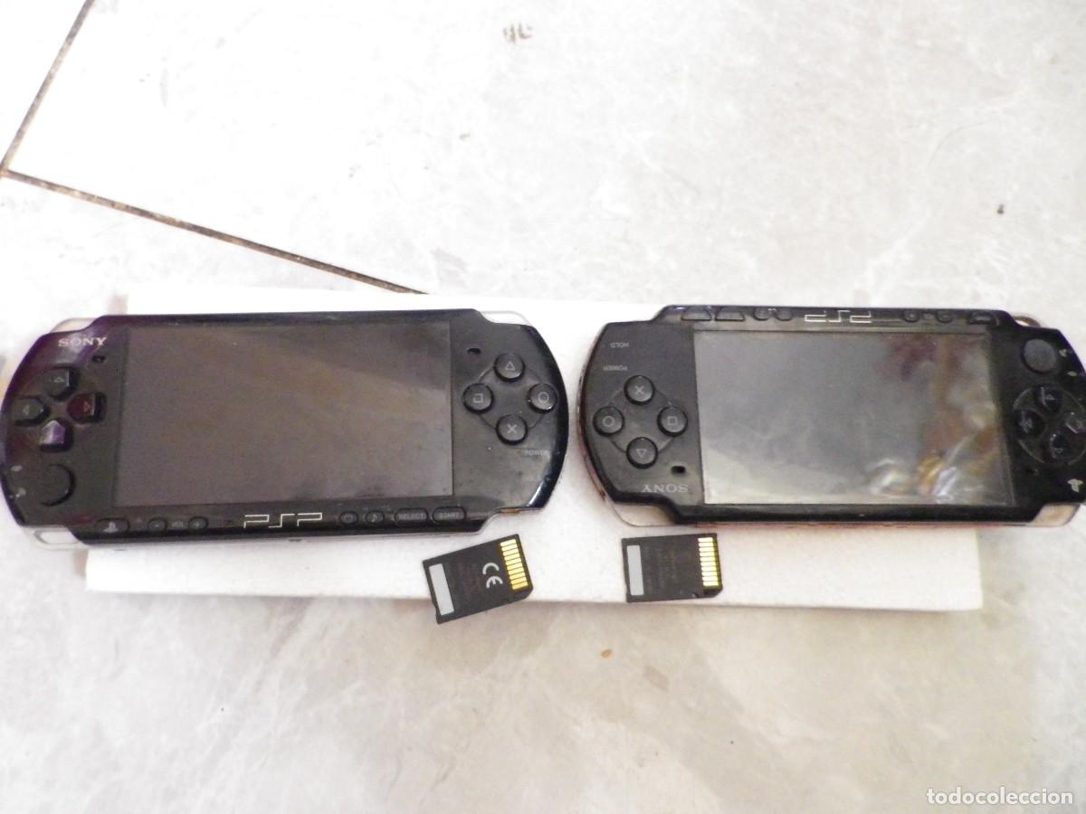 Videojuegos y consolas: LOTE DE 2 CONSOLAS PSP SONY PARA REPARAR O PIEZAS INCLUYE 1 TARGETA + 1 JUEGO