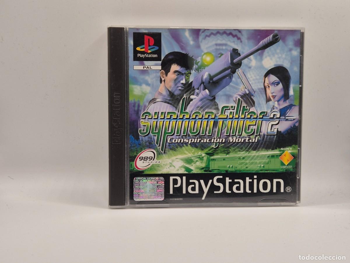 Videojuegos y consolas: Syphon Filter 2: Conspiraci&oacute;n Mortal para PlayStation (PAL). Edici&oacute;n original a&ntilde;o 2000.