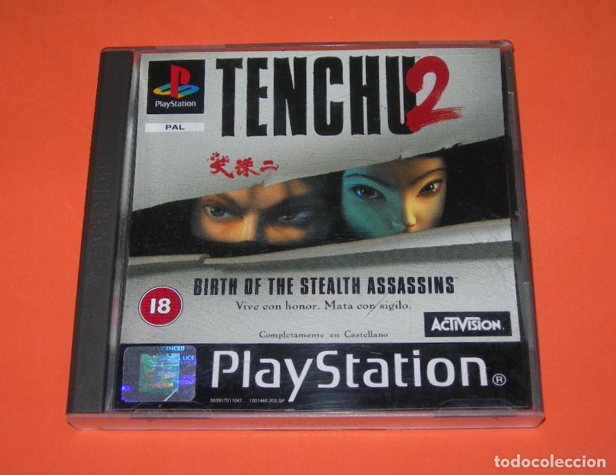 Videojuegos y consolas: CAJA VAC&Iacute;A JUEGO TENCHU 2 DE LA CONSOLA SONY PLAY STATION 1 - PS1 PS ONE PSONE - CAJA Y CAR&Aacute;TULAS -
