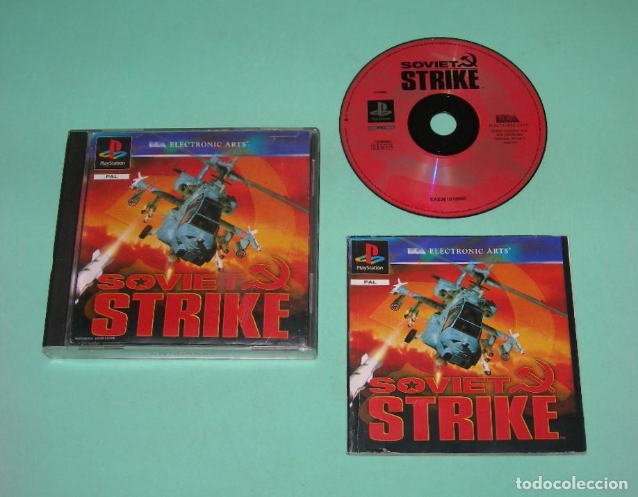 Videojogos e Consolas: JUEGO SOVIET STRIKE PARA CONSOLA SONY PLAY STATION 1 - PS1 PS ONE PSONE -