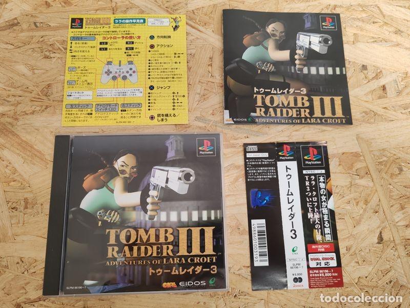 Videojuegos y consolas: Tomb Raider 3 PS1 Jap&oacute;n