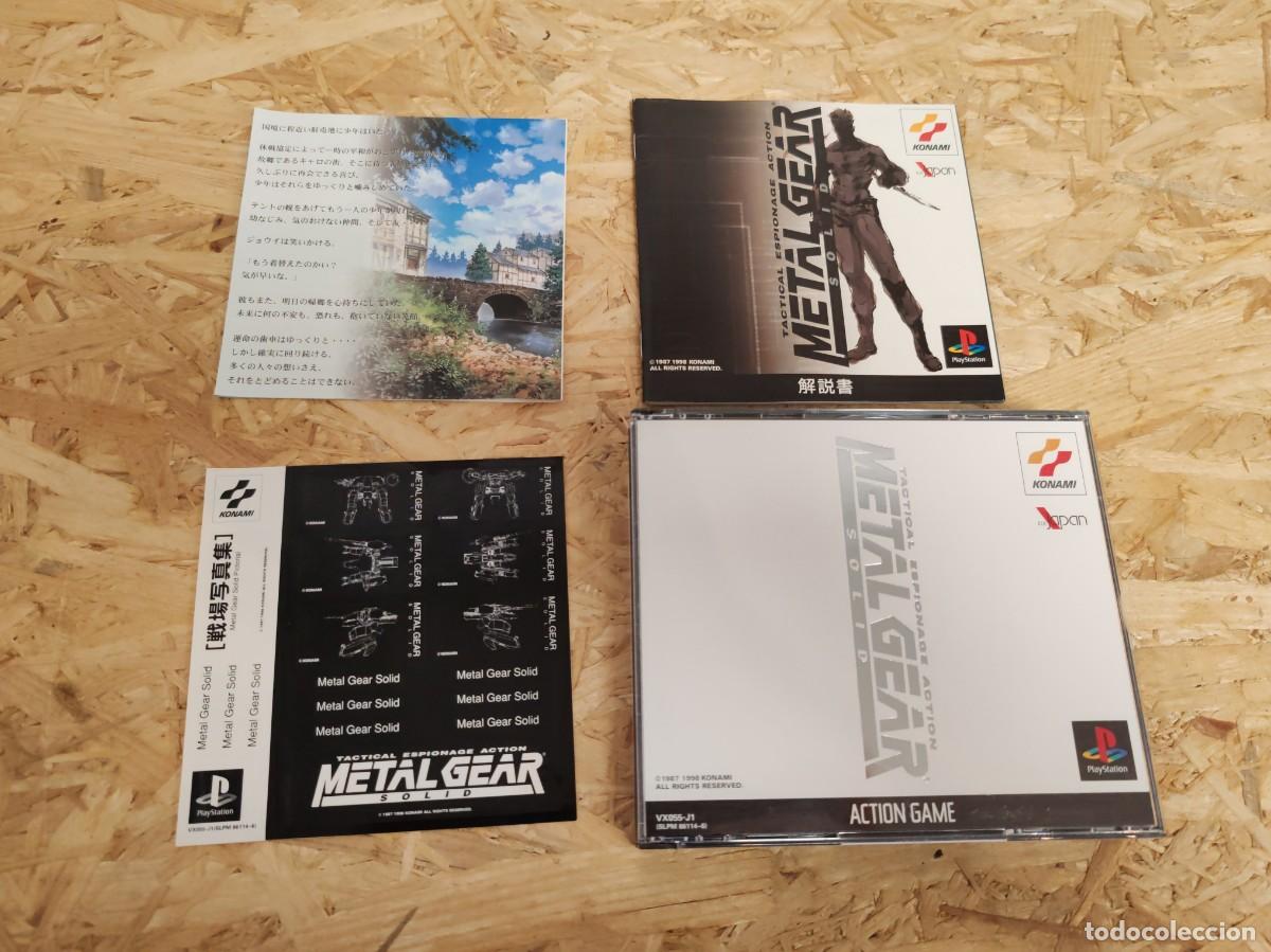 Videojuegos y consolas: Metal Gear Solid PS1 Jap&oacute;n