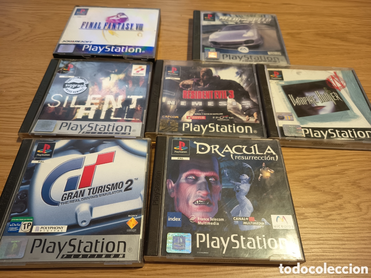 Videojuegos y consolas: GRAN LOTE DE JUEGOS PLAYSTATION EN SUS CAJAS Y MANUALES ORIGINALES
