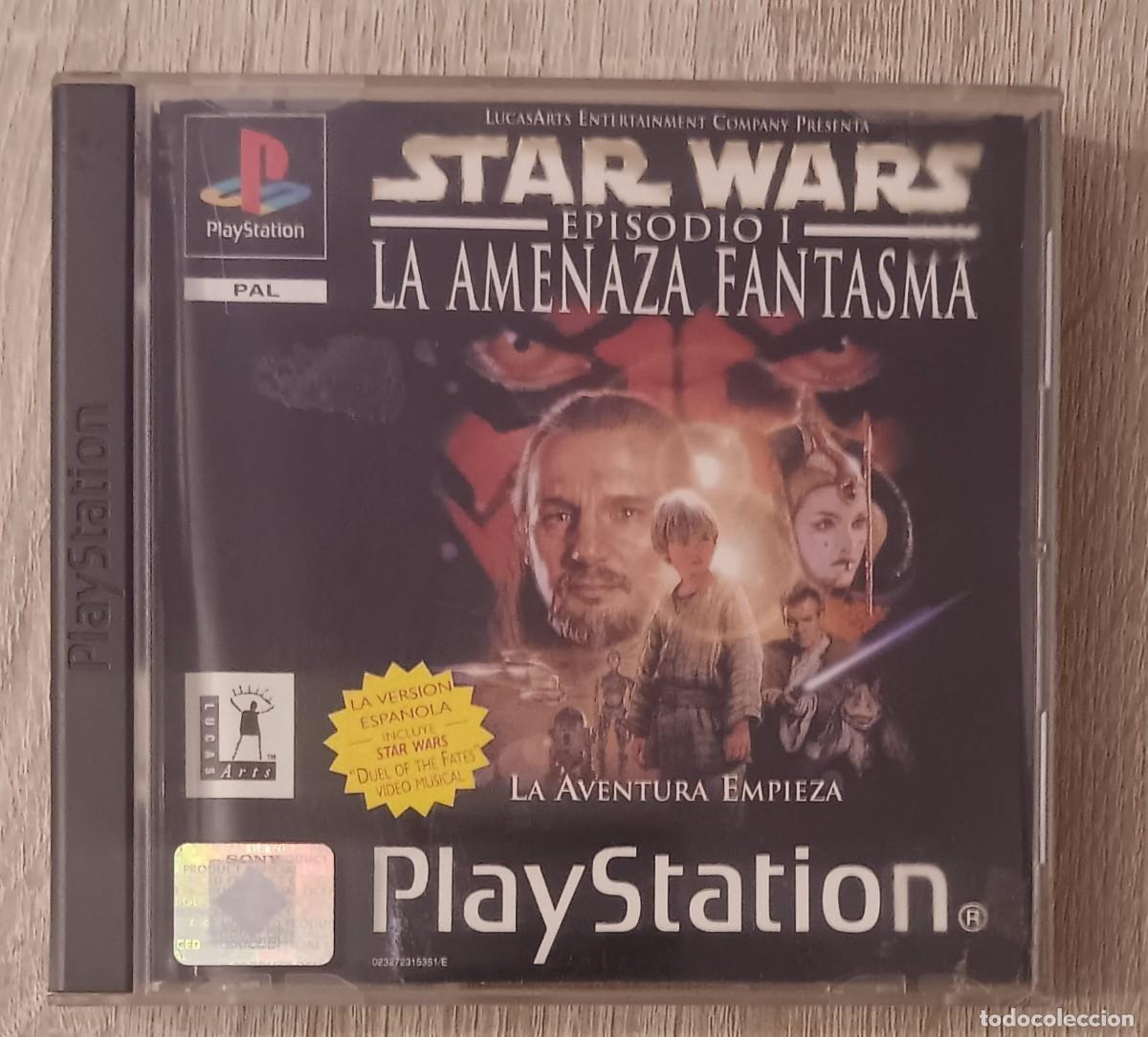 Video Games and Consoles: JUEGO PLAYSTATION PS1 STAR WARS LA AMENAZA FANTASMA