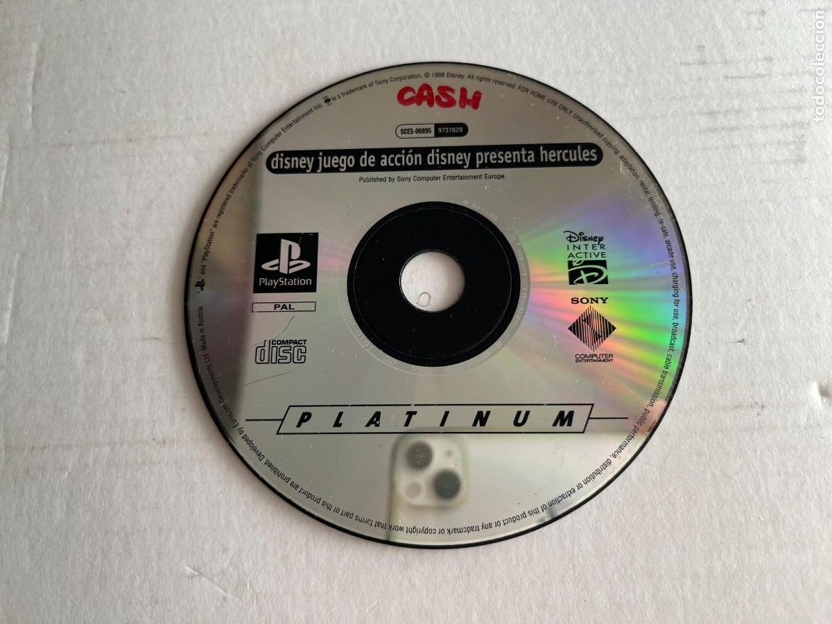 Videojuegos y consolas: DISNEY JUEGO DE ACCION HERCULES - PLATINUM PSX PS1 PSONE PLAYSTATION 1 PLAY STATION ONE KREATEN
