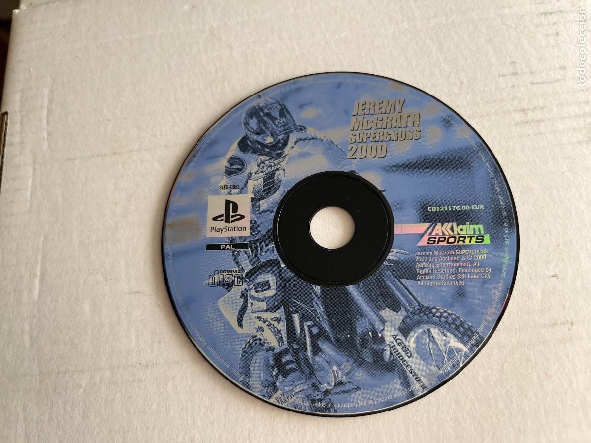Videojuegos y consolas: JEREMY MC GRATH SUPERCROSS 2000 - PSX PS1 PSONE PLAYSTATION 1 PLAY STATION ONE KREATEN