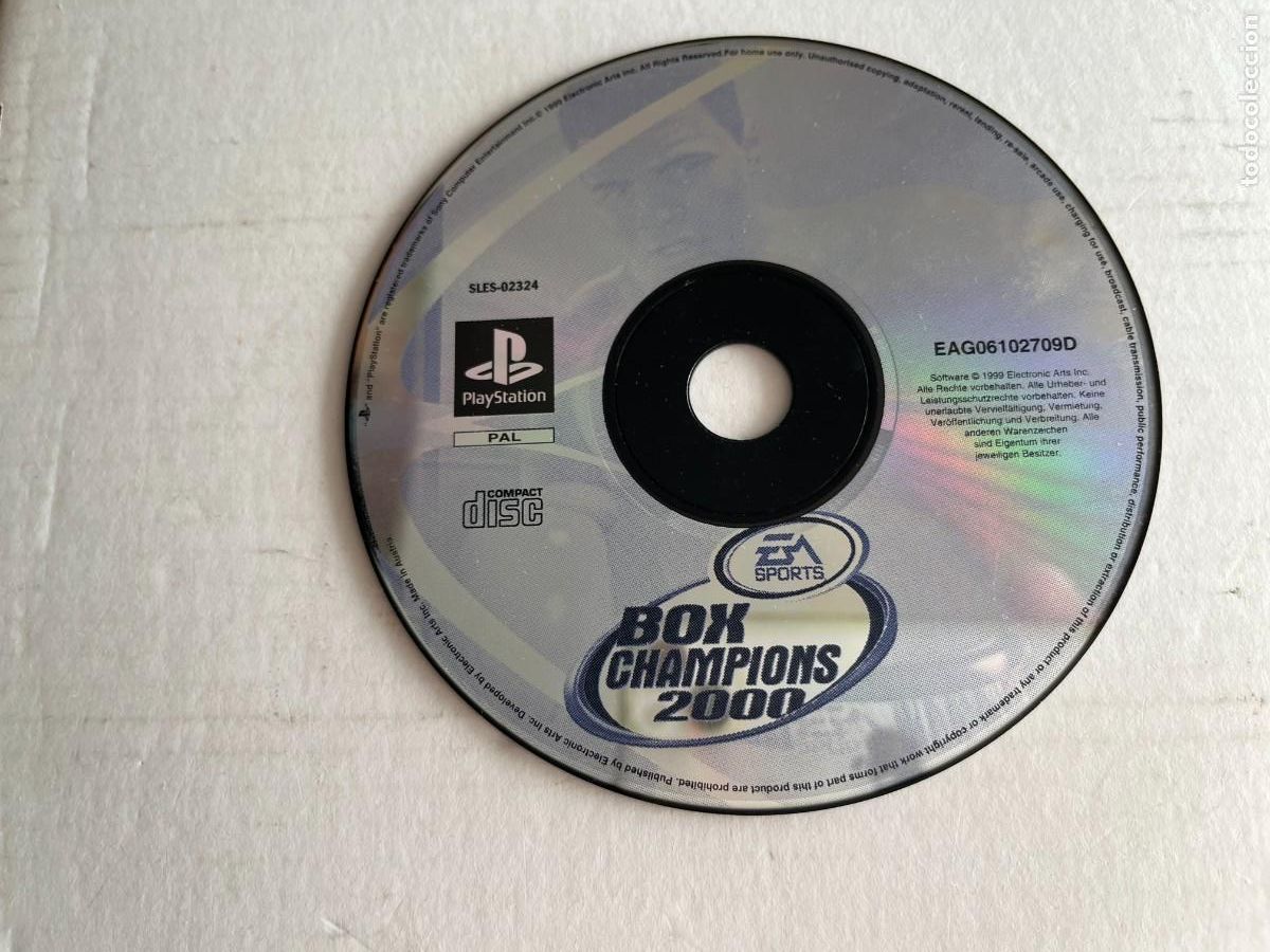 Videojuegos y consolas: BOX CHAMPIONS 2000 EA SPORTS - PSX PS1 PSONE PLAYSTATION 1 PLAY STATION ONE KREATEN