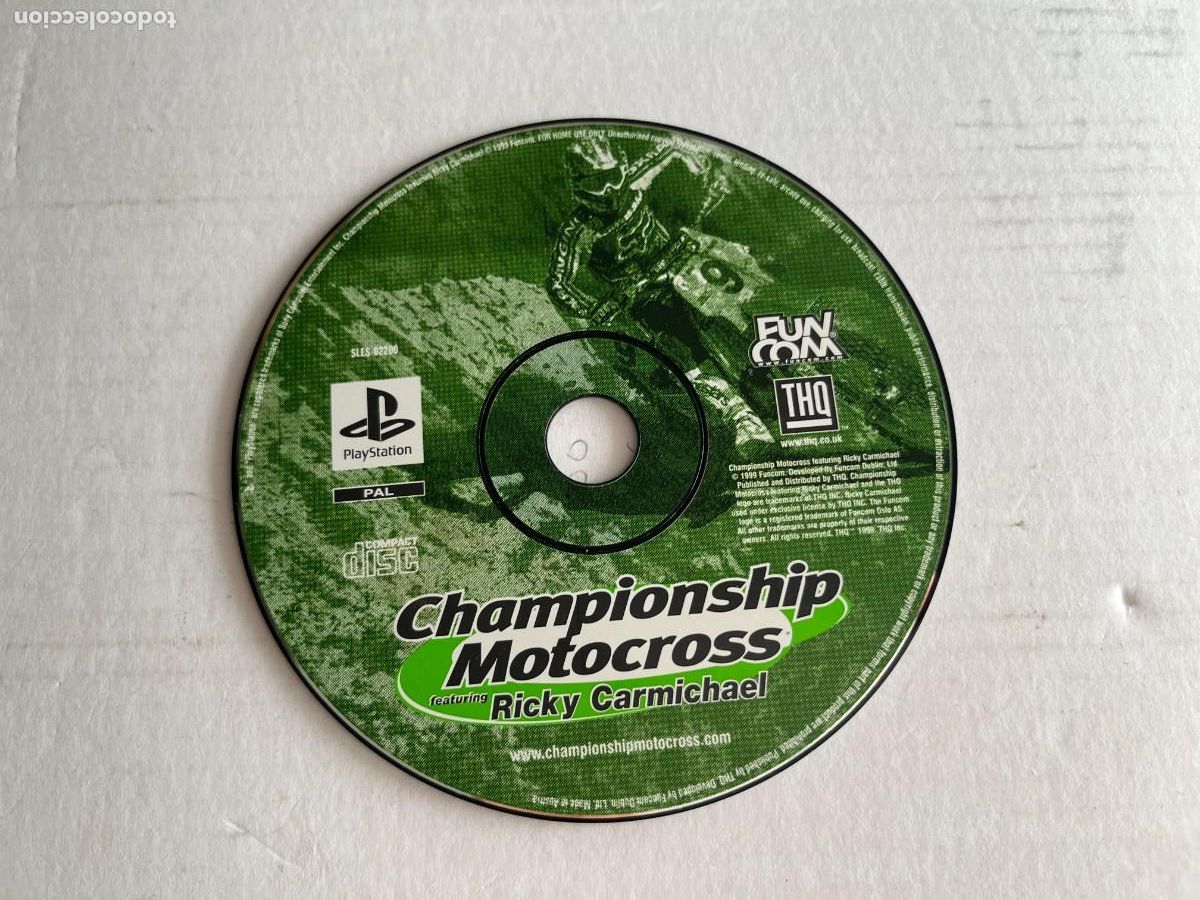Videojuegos y consolas: CHAMPIONSHIP MOTOCROSS RICKY CARMICHAEL - PSX PS1 PSONE PLAYSTATION 1 PLAY STATION ONE KREATEN