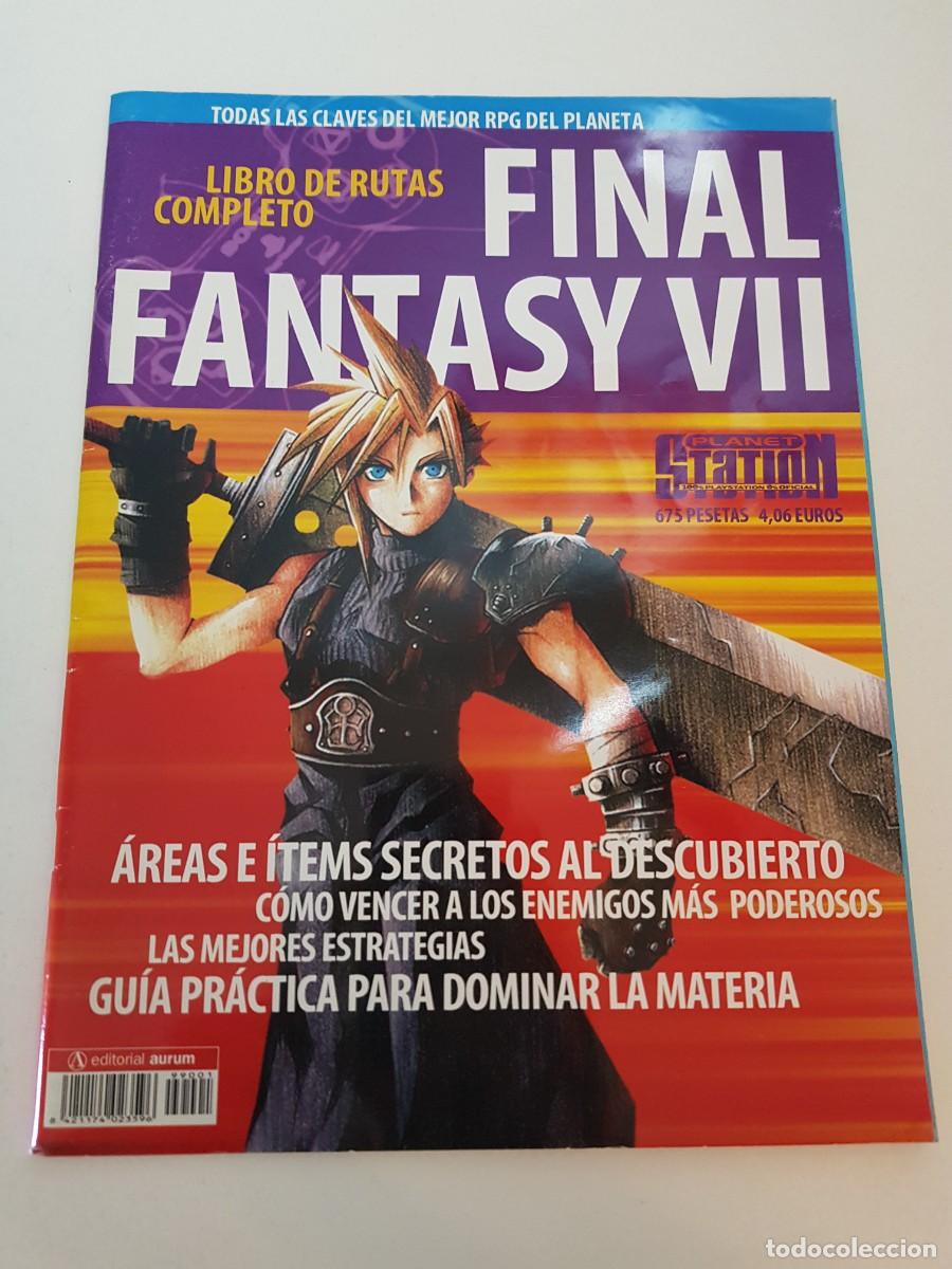 Videojuegos y consolas: Guia Libro de Rutas Completo Final Fantasy VII Planet Station Editorial Aurum