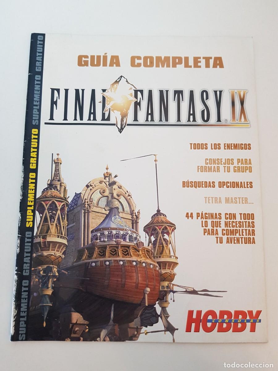 Videojuegos y consolas: Guia Completa Final Fantasy IX Suplemento Hobby Consolas Numero 114