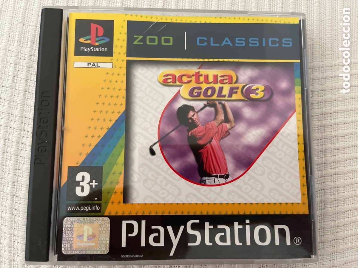 Videojuegos y consolas: Act&uacute;a Golf 3. Playstation