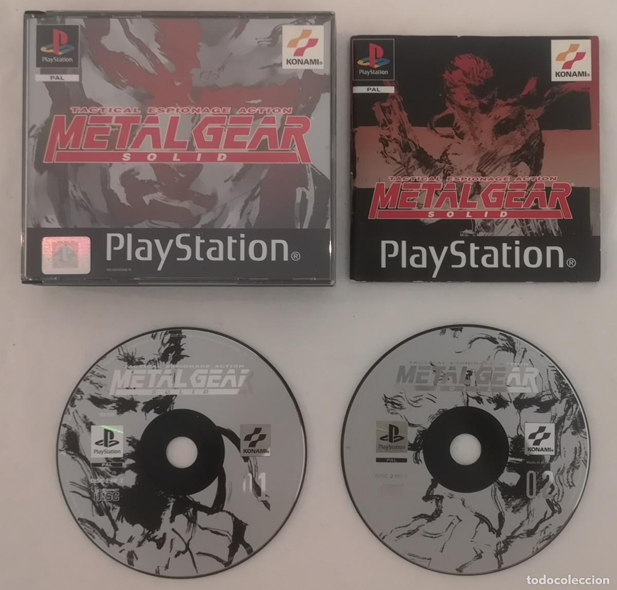 Videojuegos y consolas: PSX METAL GEAR SOLID PAL ESPA&Ntilde;A