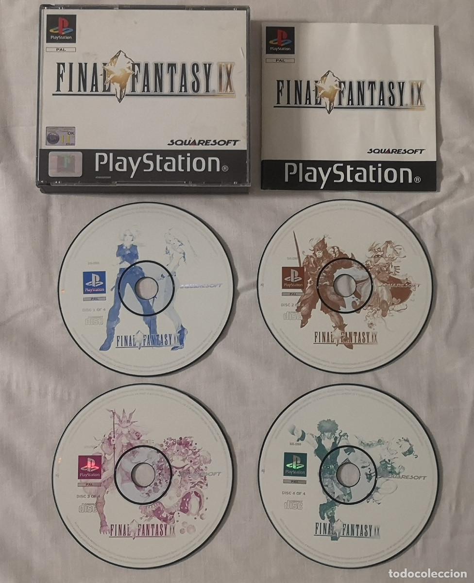 Videojuegos y consolas: PSX FINAL FANTASY IX COMPLETO PAL ESPA&Ntilde;A