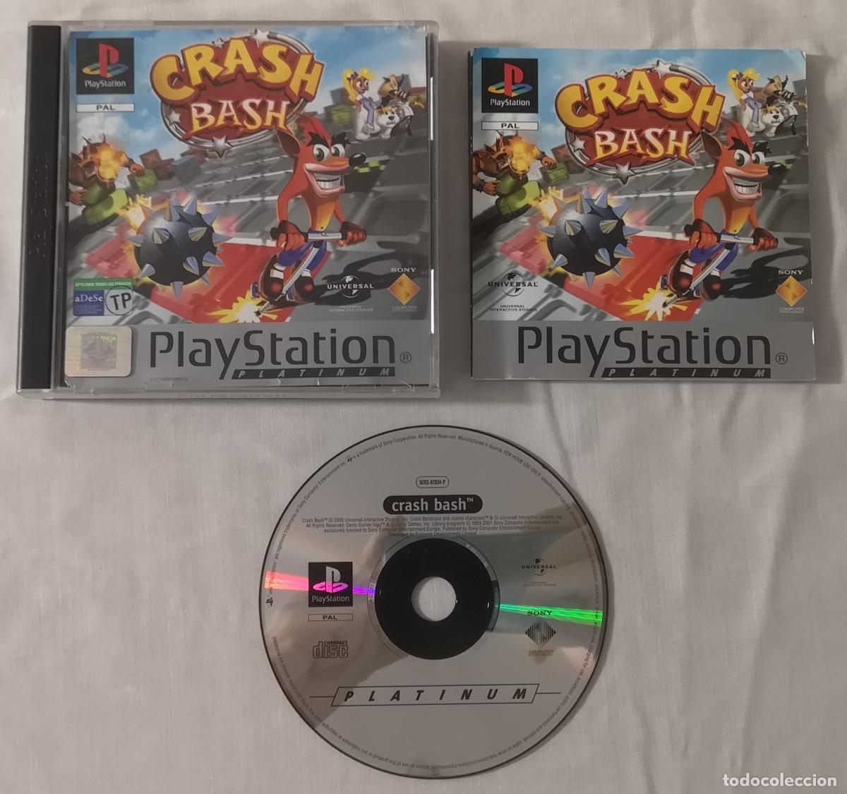 Videojuegos y consolas: PSX CRASH BASH COMPLETO PAL ESPA&Ntilde;A