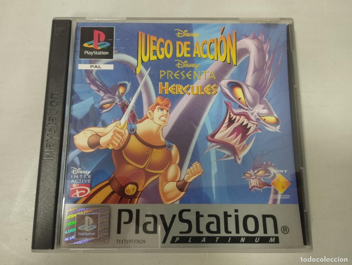 Videojuegos y consolas: Disney juego de accion presenta hercules - Sony playstation 1 PS1 Psx - PAL ESP Completo