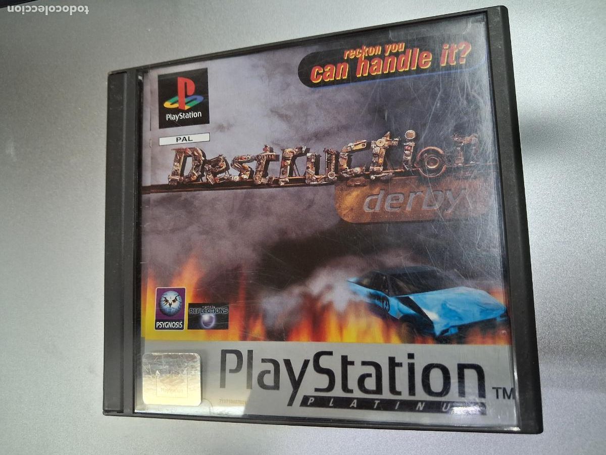 Videojuegos y consolas: VIDEOJUEGO DESTRUCTION DERBY PLAYSTATION PS1 EN CAJA ORIGINAL