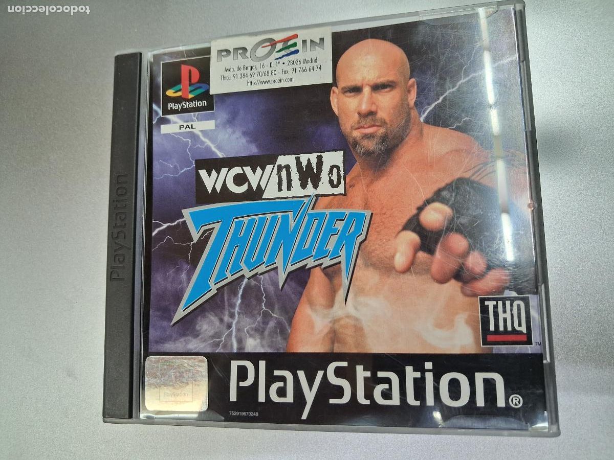 Videojuegos y consolas: VIDEOJUEGO WCW NWO THUNDER PLAYSTATION PS1 EN CAJA ORIGINAL