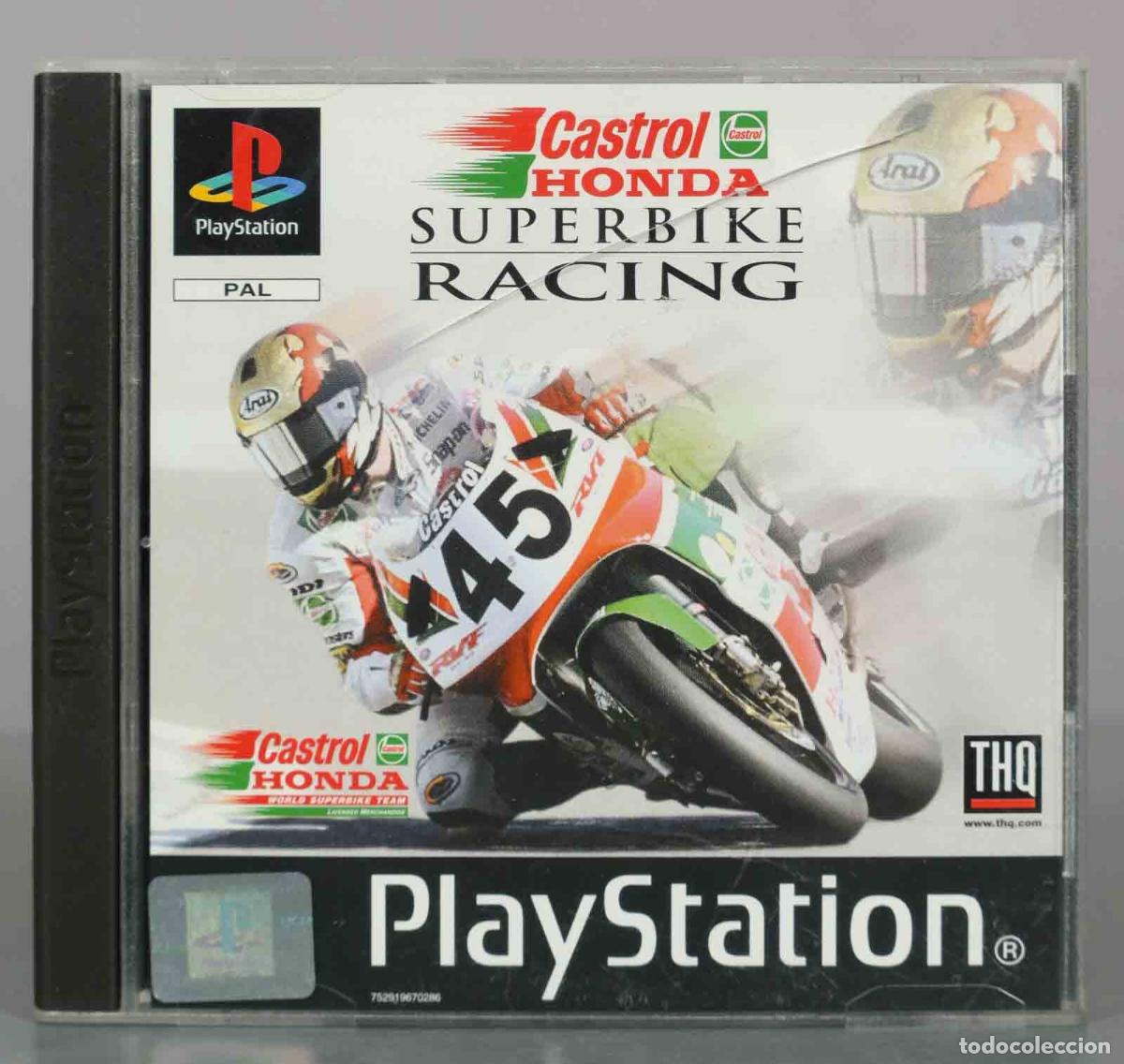 Videojuegos y consolas: PLAYSTATION. Castrol Honda Superbike Racing