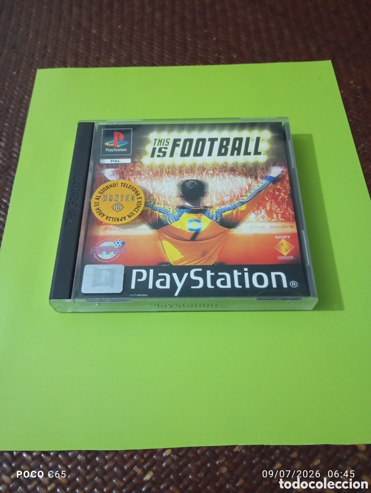 Videojuegos y consolas: This IS football pal Italia play 1 juego en muy buen estado mirar fotos