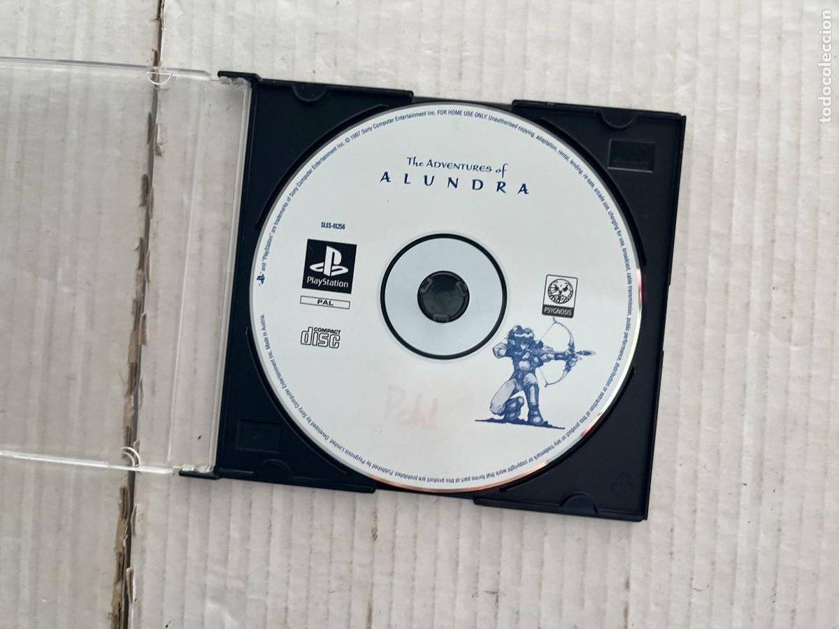 Videojuegos y consolas: THE ADVENTURES OF ALUNDRA SLES 01258 PAL PSX PS1 PSONE PLAYSTATION ONE PLAY STATION 1 KREATEN