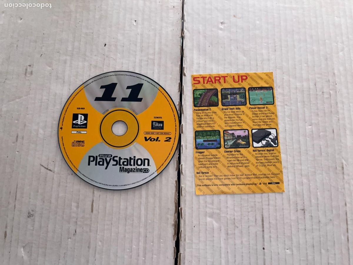 Videojuegos y consolas: PLAYSTATION MAGAZINE CD VOL 2 DEMO - PSX PS1 PSONE PLAYSTATION 1 PLAY STATION ONE KREATEN