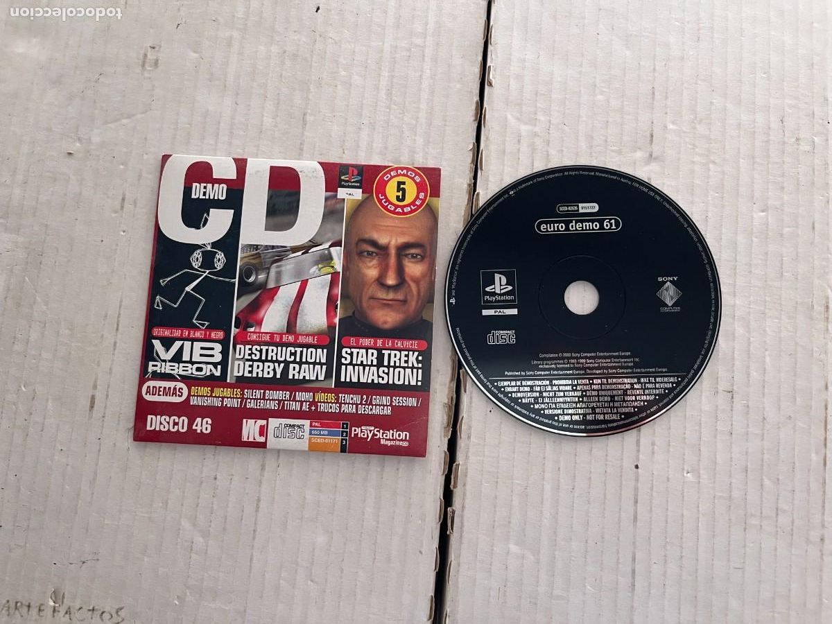Videojuegos y consolas: CD DEMO DISCO 46 - PSX PS1 PSONE PLAYSTATION 1 PLAY STATION ONE KREATEN