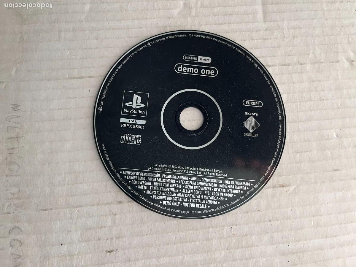Videojuegos y consolas: DEMO ONE . . PSX PS1 PSONE PLAYSTATION 1 PLAY STATION ONE KREATEN