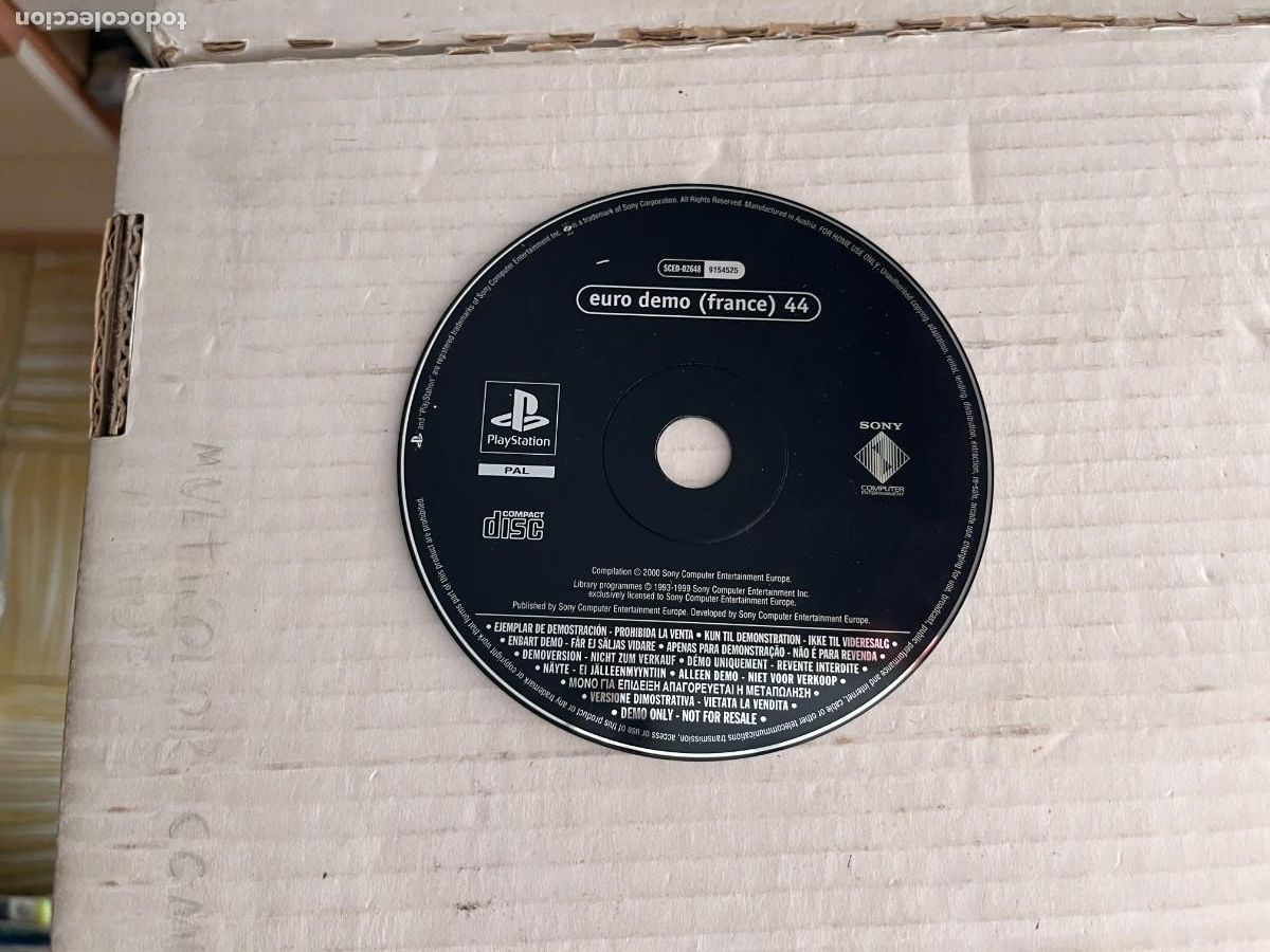 Videojuegos y consolas: EURO DEMO FRANCE 44 . . PSX PS1 PSONE PLAYSTATION 1 PLAY STATION ONE KREATEN