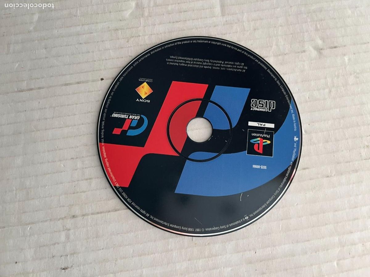 Videojuegos y consolas: GRAN TURISMO 1 - PSX PS1 PSONE PLAYSTATION 1 PLAY STATION ONE KREATEN