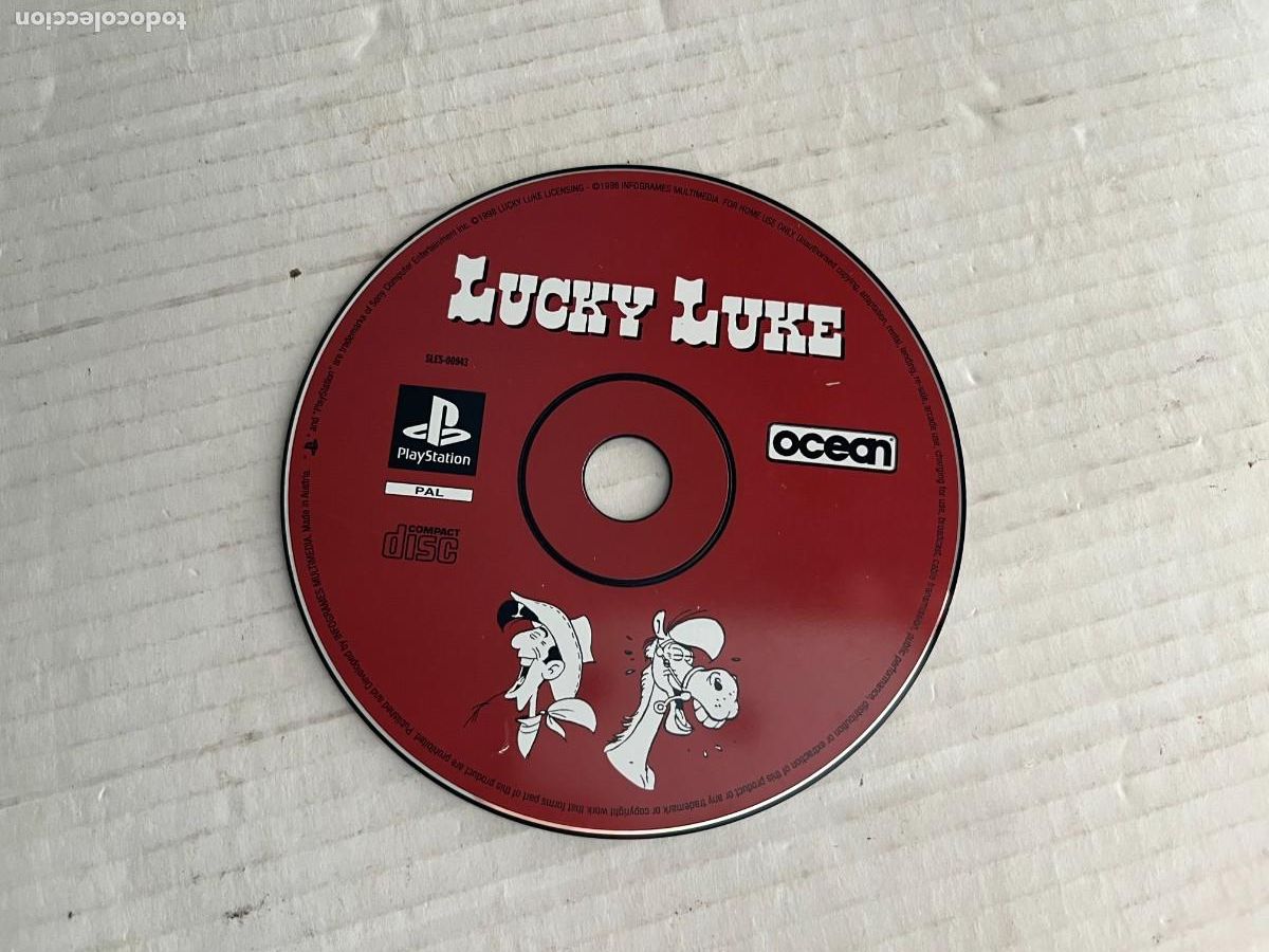 Videojuegos y consolas: LUCKY LUKE PSX PS1 PSONE PLAYSTATION 1 PLAY STATION ONE KREATEN