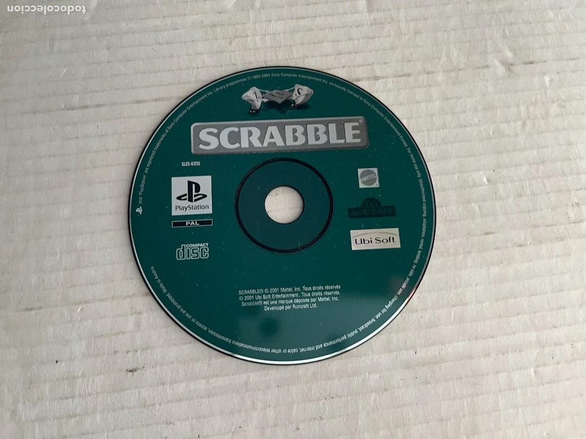 Videojuegos y consolas: SCRABBLE PSX PS1 PSONE PLAYSTATION 1 PLAY STATION ONE KREATEN