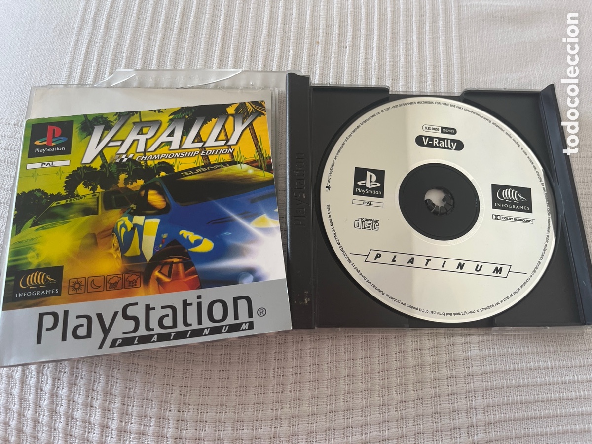 Videojuegos y consolas: V-Rally. Playstation - Foto 5