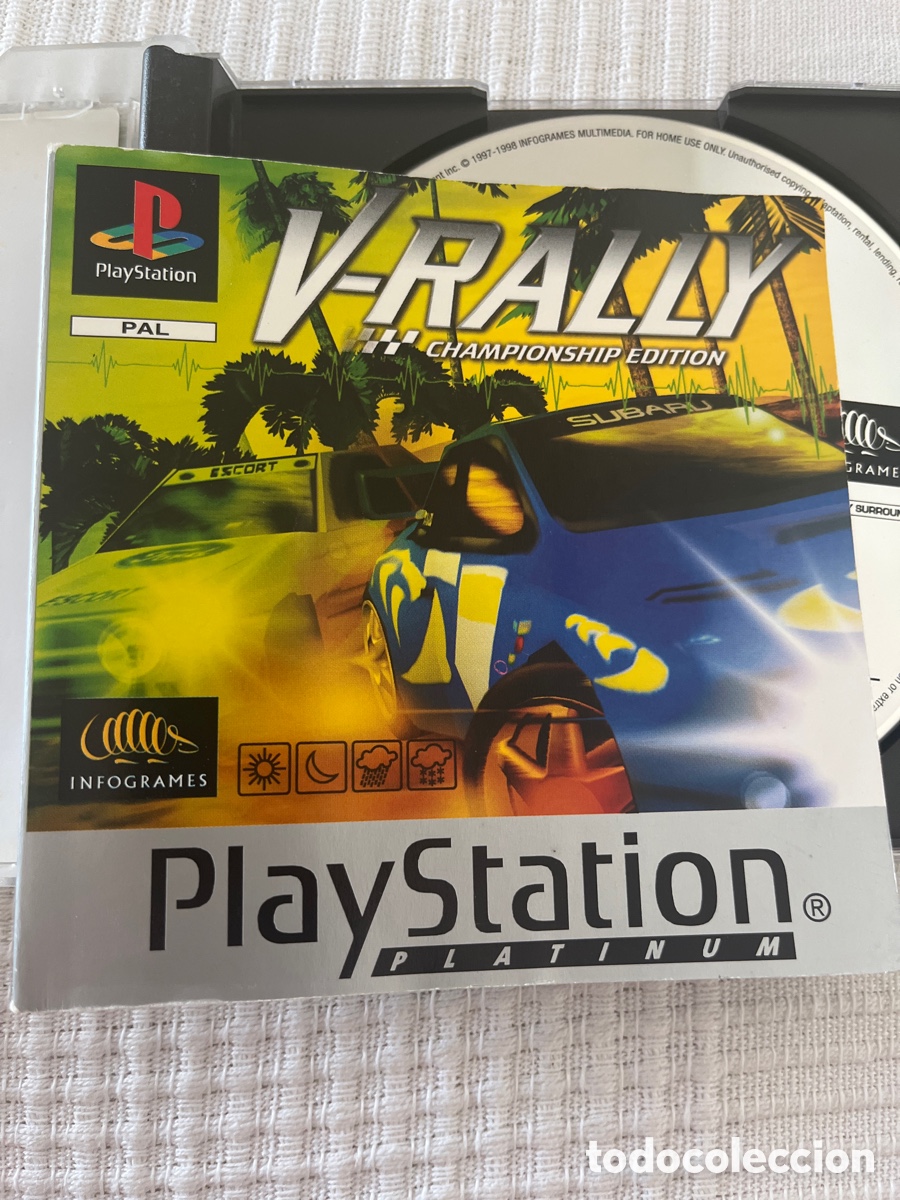 Videojuegos y consolas: V-Rally. Playstation - Foto 6
