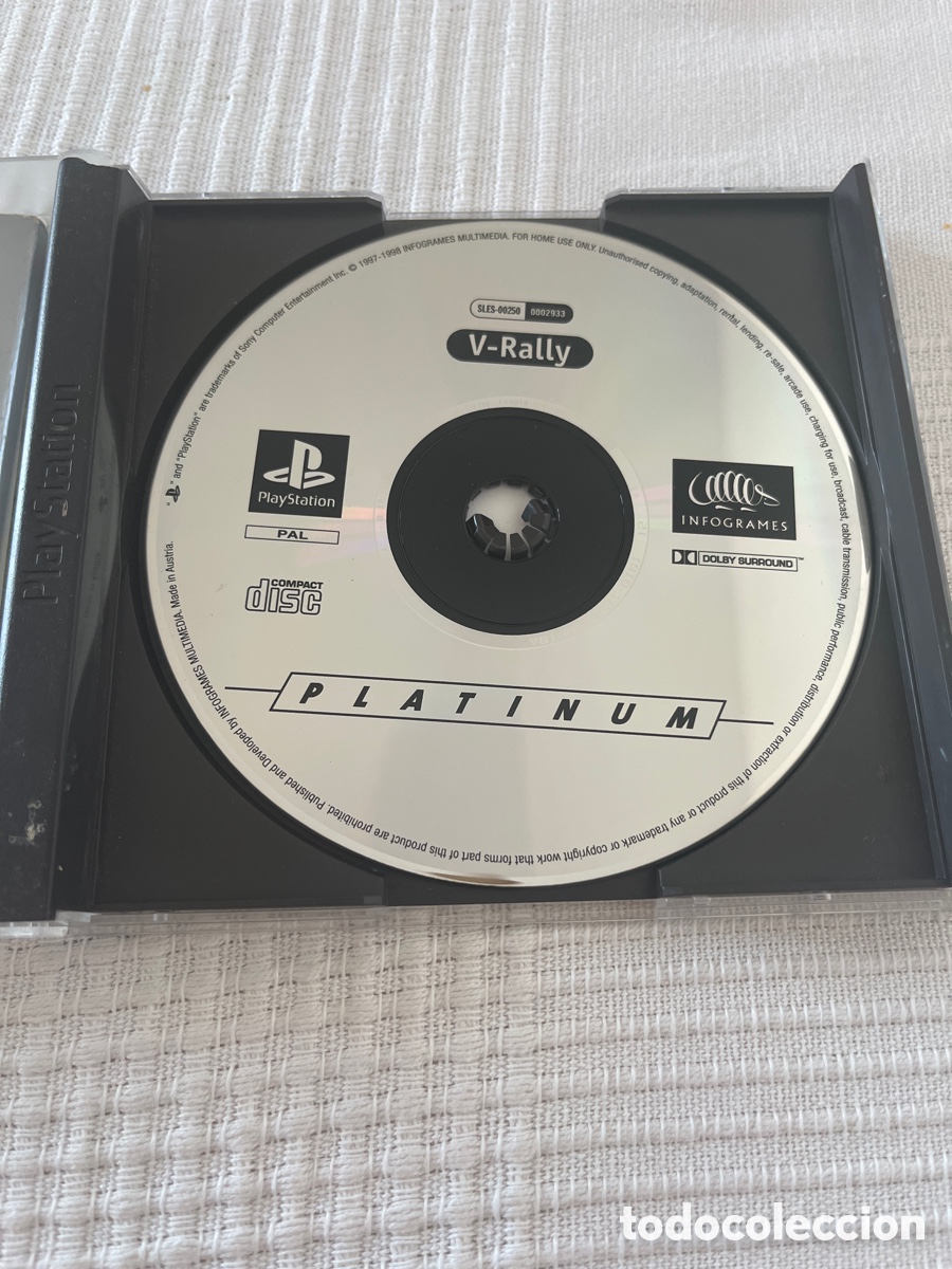 Videojuegos y consolas: V-Rally. Playstation - Foto 8