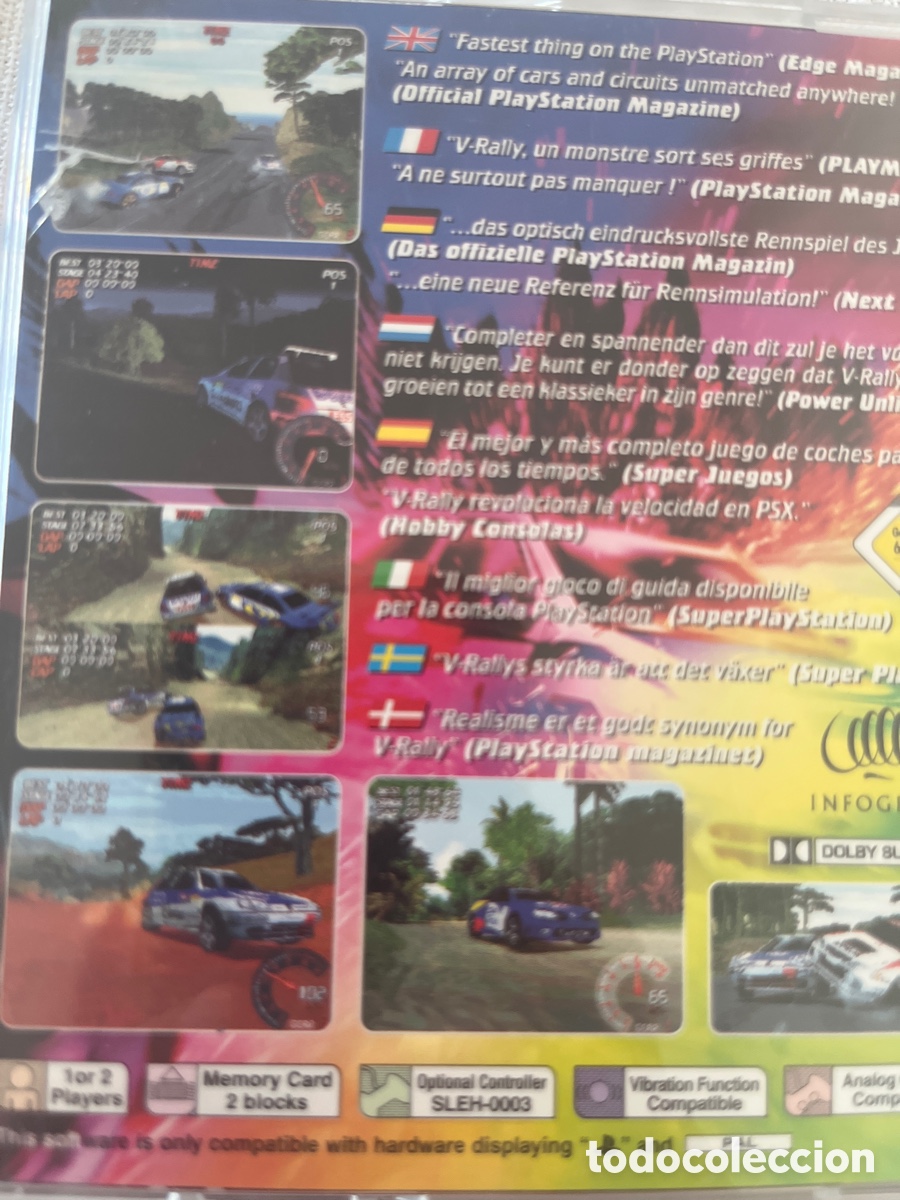 Videojuegos y consolas: V-Rally. Playstation - Foto 12