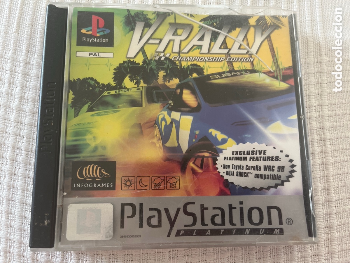 Videojuegos y consolas: V-Rally. Playstation