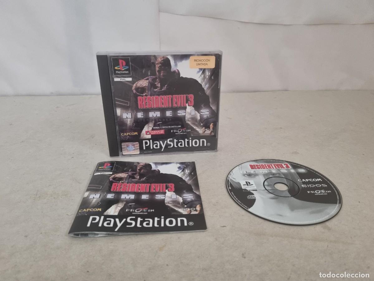 Videojuegos y consolas: Juego para PS1 Resident Evil 3 nemesis Pal espa&ntilde;a completo