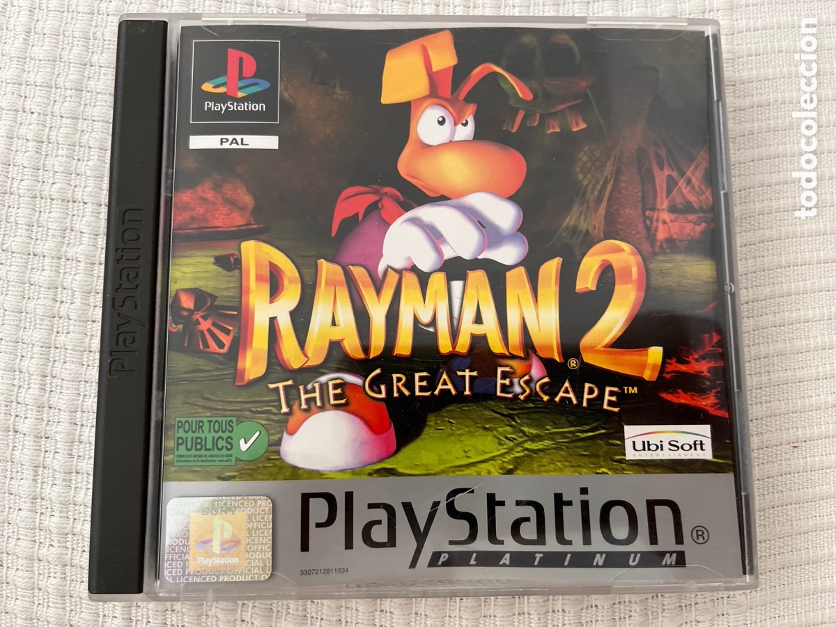 Videojuegos y consolas: Rayman 2 The Great Escape. PlayStation