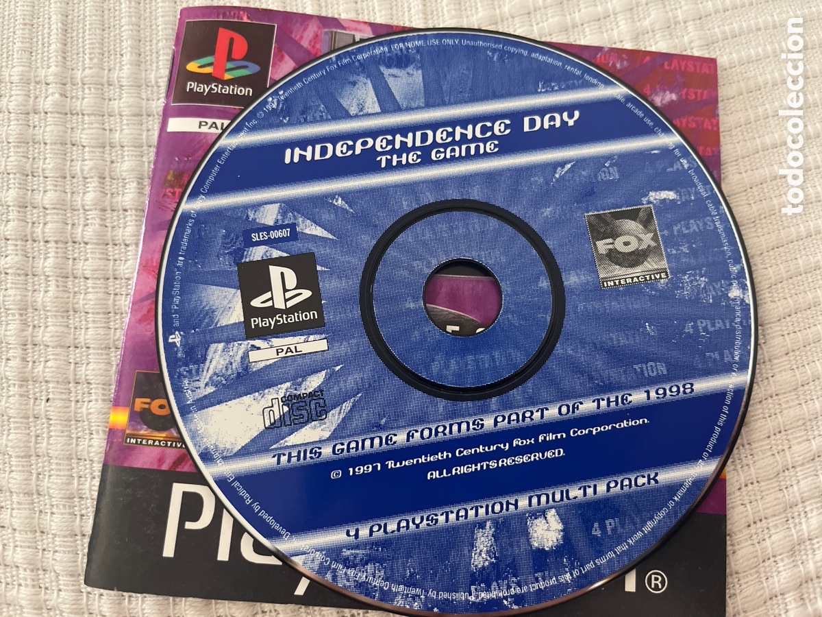 Videojuegos y consolas: Independence Day. PlayStation - Foto 3
