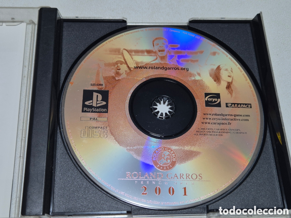 Videojuegos y consolas: Roland Garros 2001. Ps1 - Foto 7