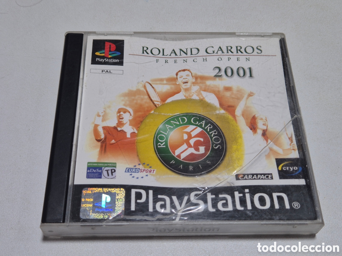 Videojuegos y consolas: Roland Garros 2001. Ps1