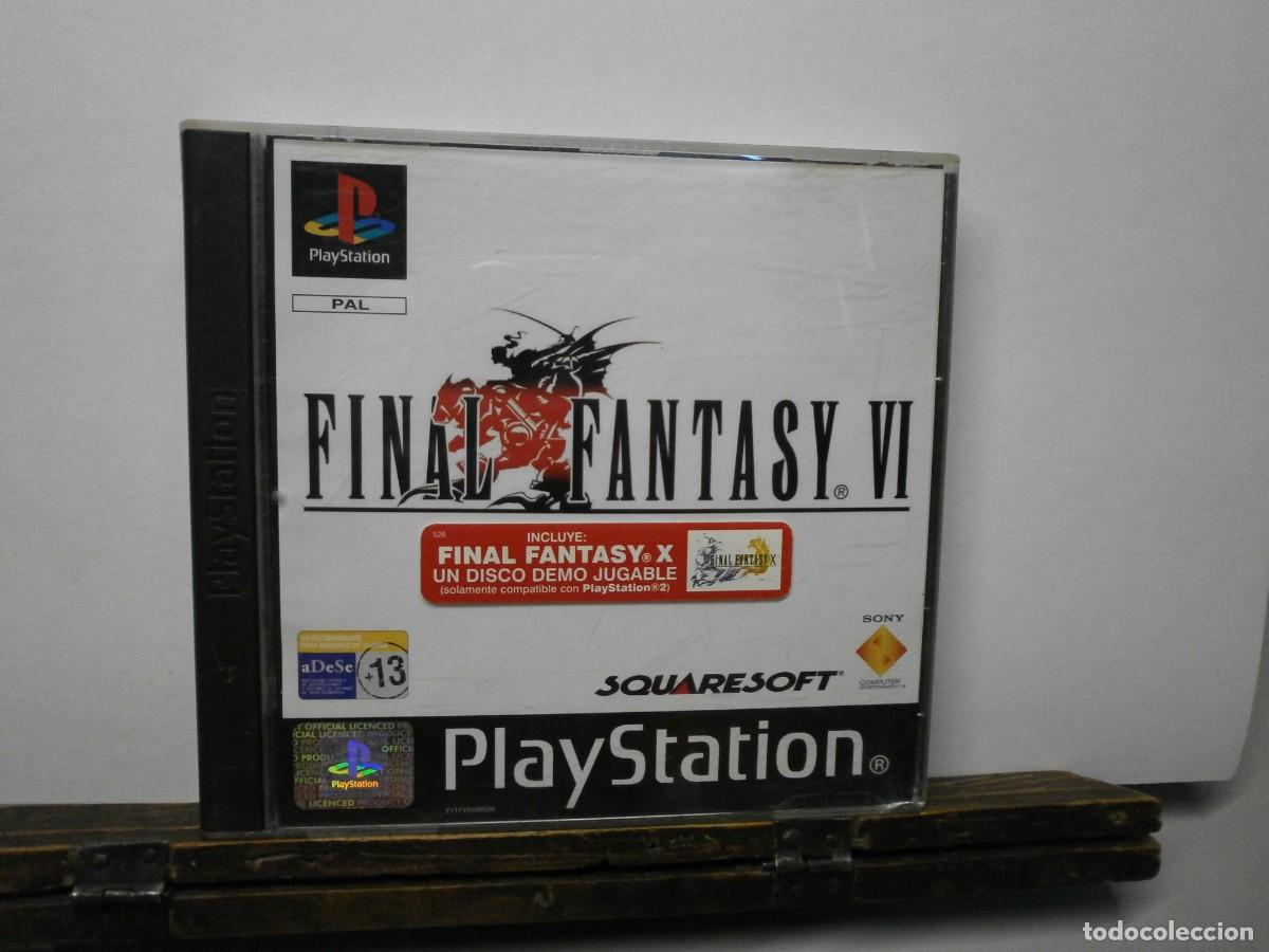 Videojuegos y consolas: juego completo ps1 final fantasy VI