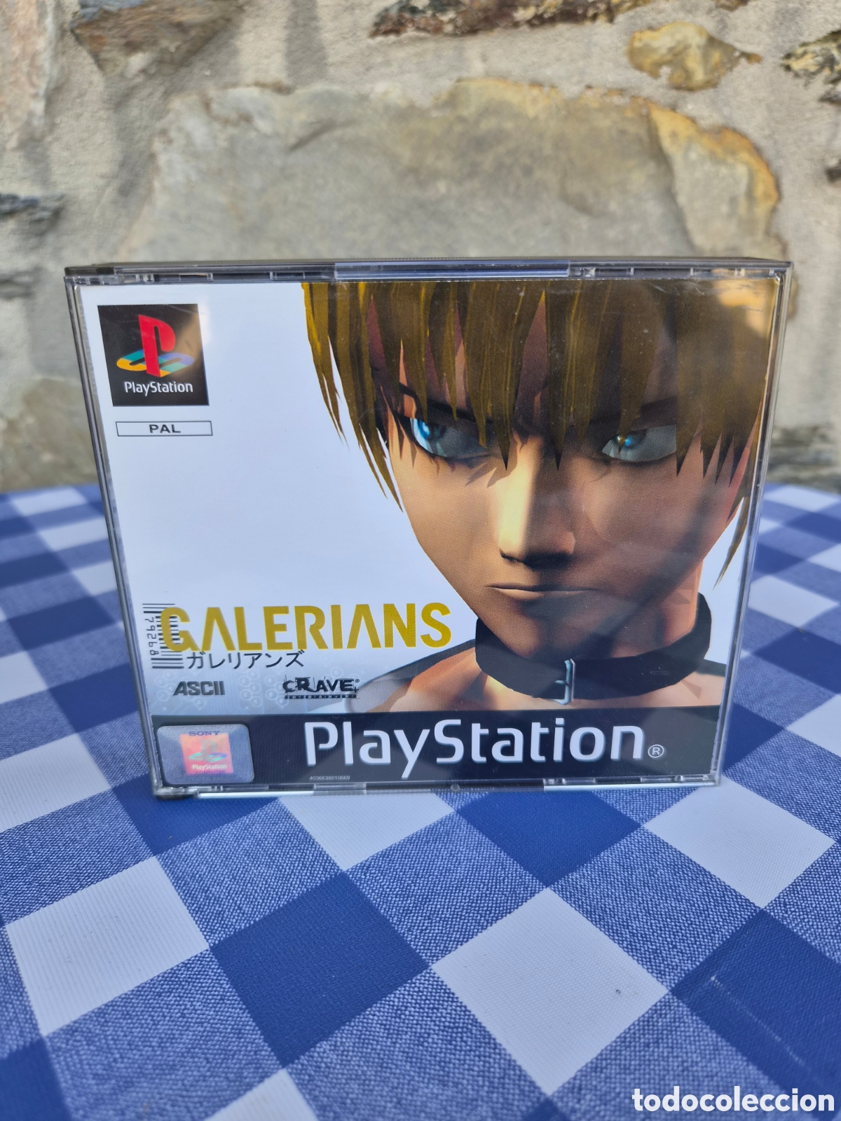 Videojuegos y consolas: ANTIGUO JUEGO PLAYSTATION PAL GALERIANS ORIGINAL