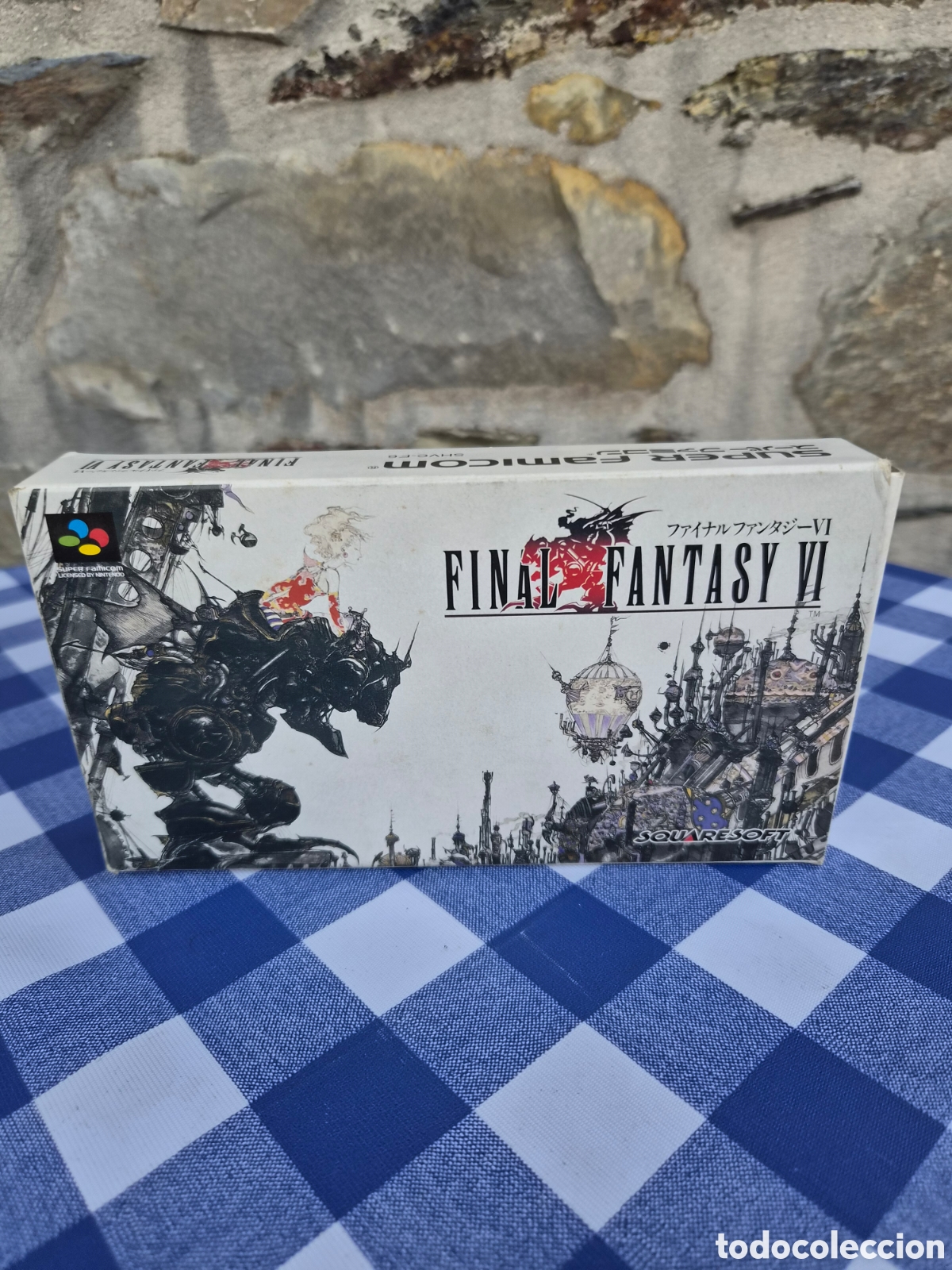 Videojuegos y consolas: ANTIGUO JUEGO SUPER FAMICOM FINAL FANTASY VI ORIGINAL